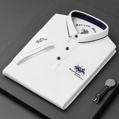Taro – Cómoda camiseta polo para hombre con botones