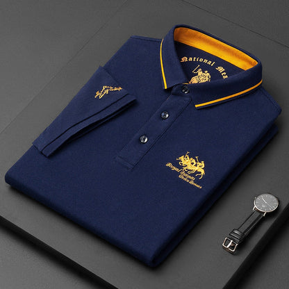Taro – Cómoda camiseta polo para hombre con botones
