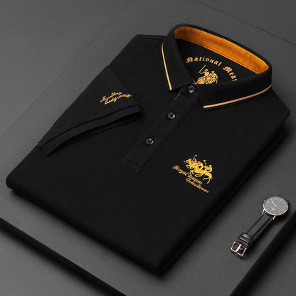 Taro – Cómoda camiseta polo para hombre con botones