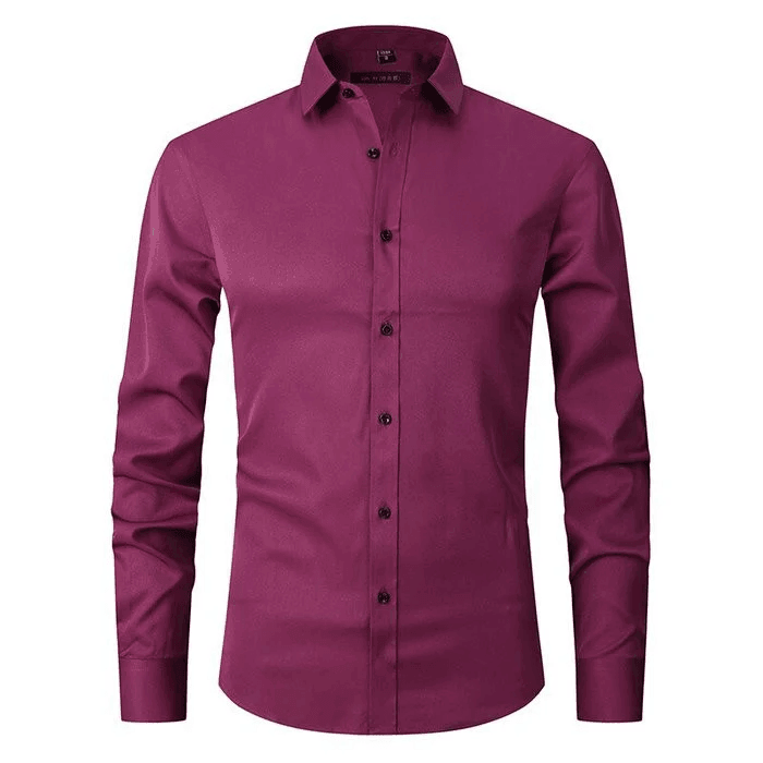 Lars – Camisa de manga larga entallada