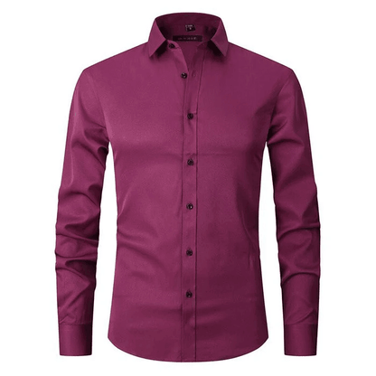 Lars – Camisa de manga larga entallada