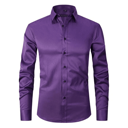 Lars – Camisa de manga larga entallada