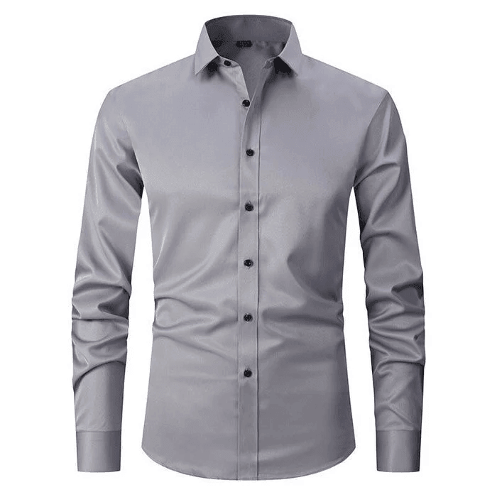 Lars – Camisa de manga larga entallada