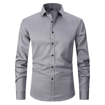 Lars – Camisa de manga larga entallada