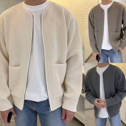 Ronan – Suéter de punto para hombres con diseño tejido