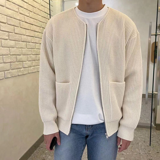 Ronan – Suéter de punto para hombres con diseño tejido