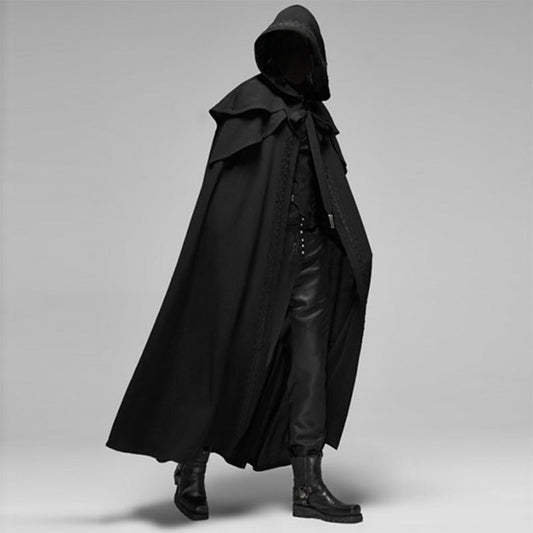 Lucien – Capa con Capucha Estilo Gótico