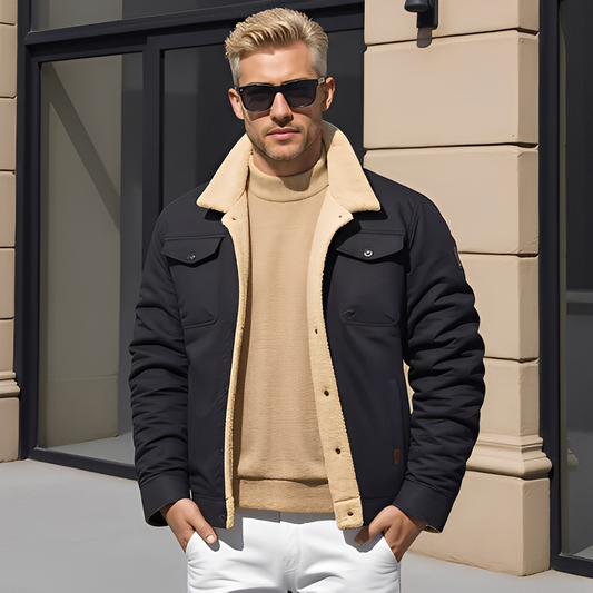 Herbert - Chaqueta de invierno cálida para hombre