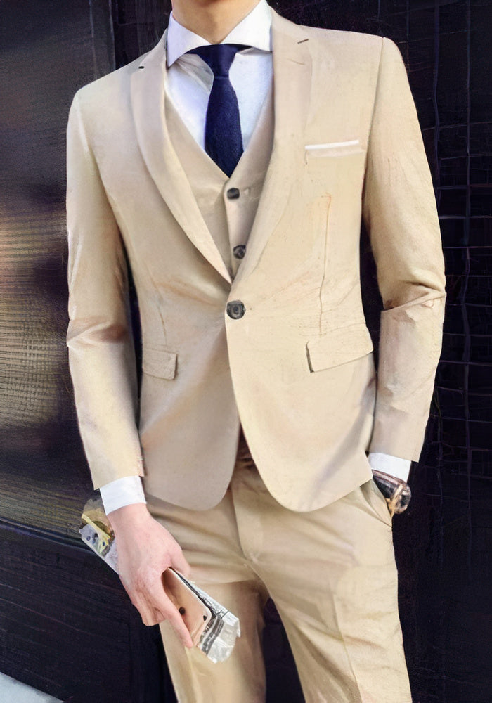 Evert – Traje de 3 piezas para hombres