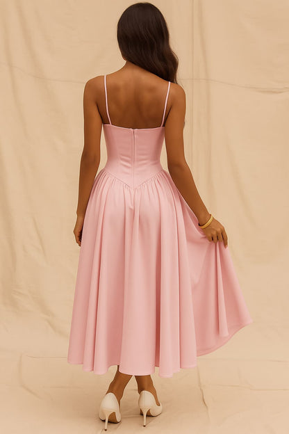 Lara – Vestido Corsé Rosa