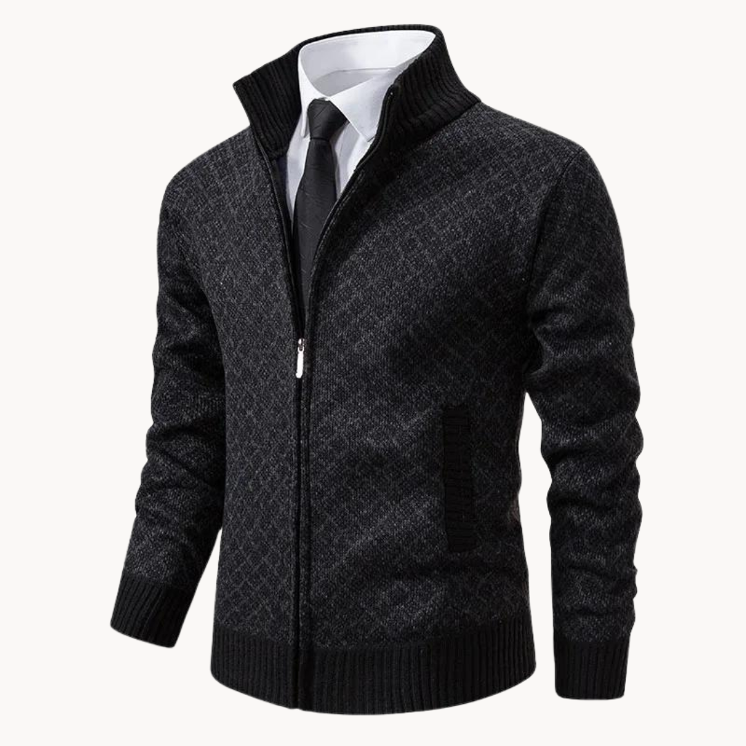 Julien – Cuello Alto con Diseño Tejido