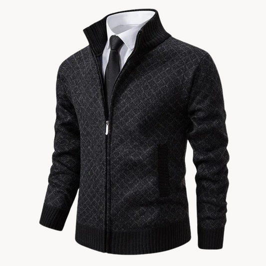Julien – Cuello Alto con Diseño Tejido