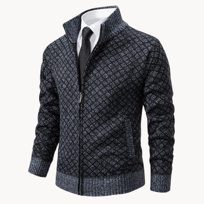 Julien – Cuello Alto con Diseño Tejido