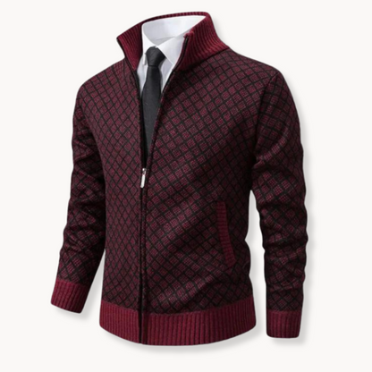 Julien – Cuello Alto con Diseño Tejido