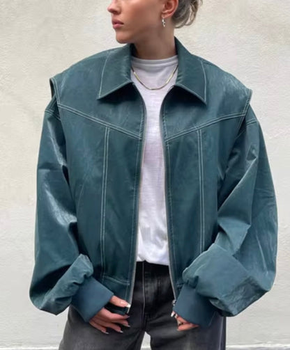 Lucia – Chaqueta Bomber Oversize