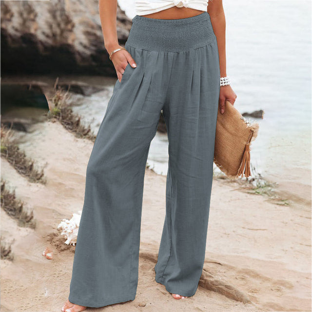 Reina – Pantalón de verano tropical