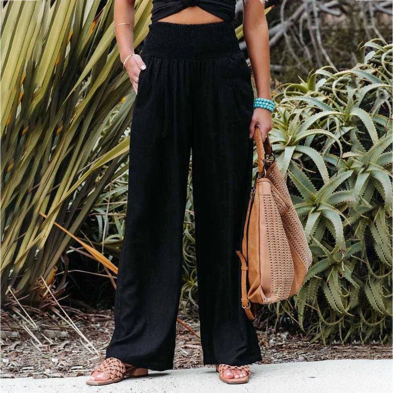 Reina – Pantalón de verano tropical