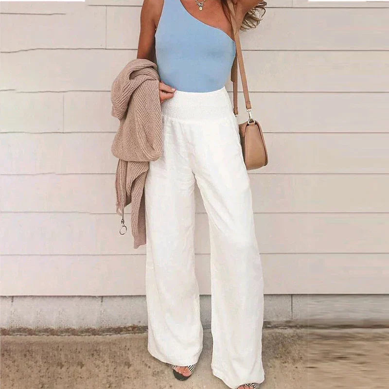 Reina – Pantalón de verano tropical