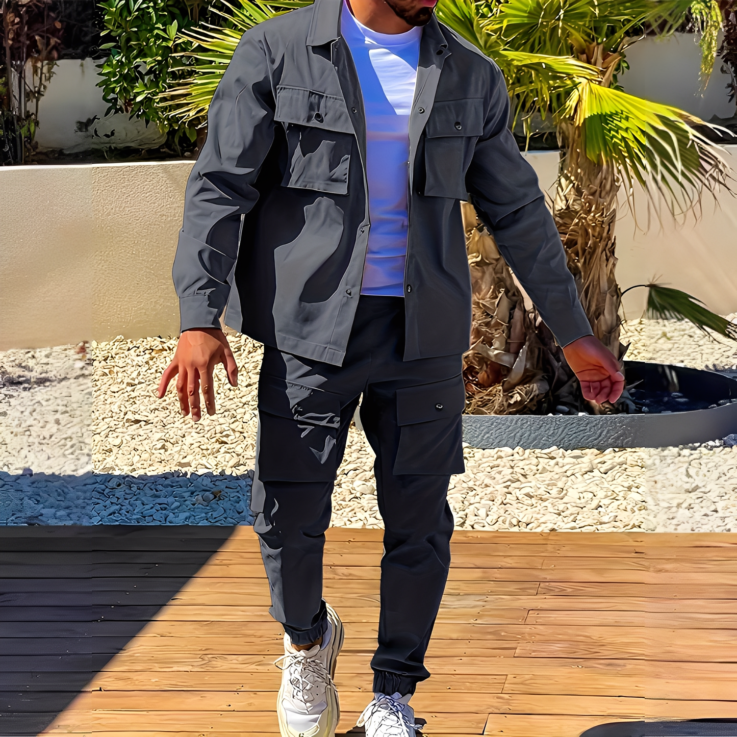 Neville - Elegante Traje Cargo para Hombres