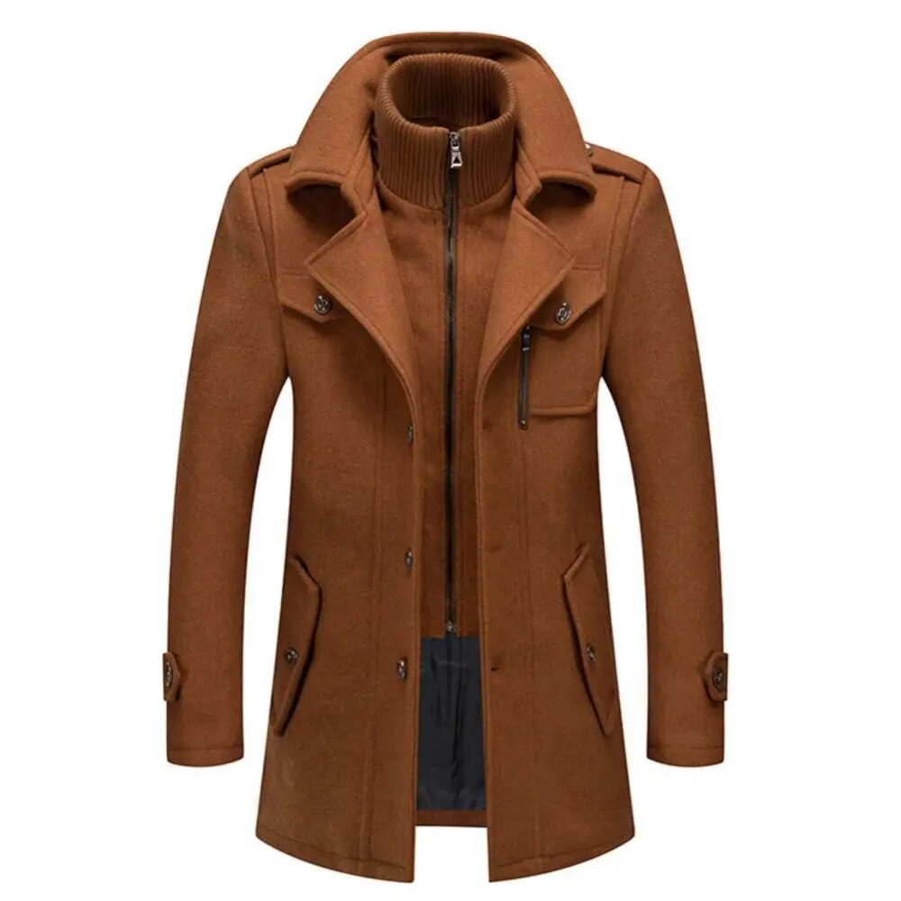 Grayson – Chaqueta Moderna con Doble Cuello para Hombre