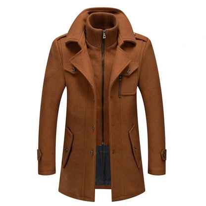 Grayson – Chaqueta Moderna con Doble Cuello para Hombre