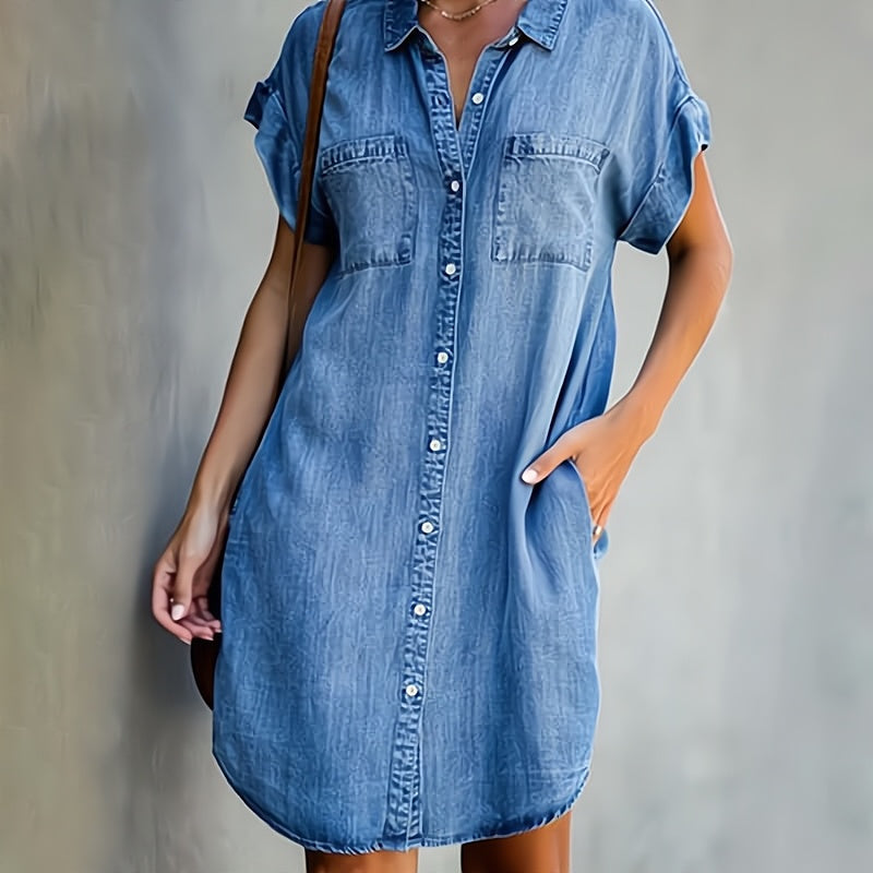 Daphné – Elegante vestido de mezclilla