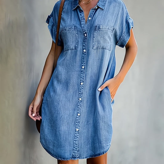 Daphné – Elegante vestido de mezclilla