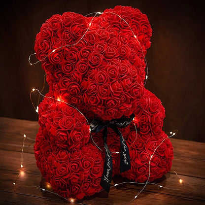 Adorbs – Osito de rosas en caja LED
