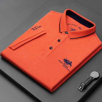 Taro – Cómoda camiseta polo para hombre con botones