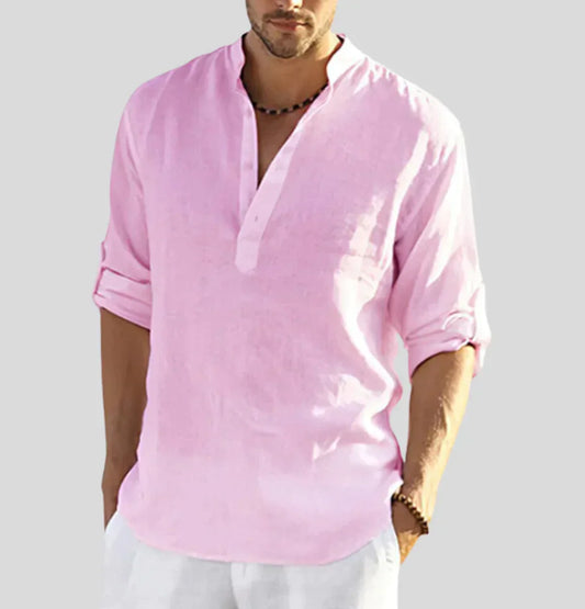 John – Camisa de lino para hombre