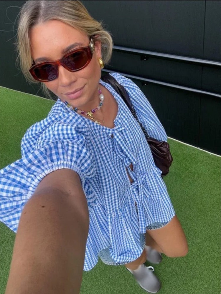 Marta – Blusa a Rayas