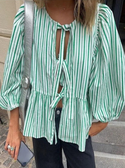 Marta – Blusa a Rayas