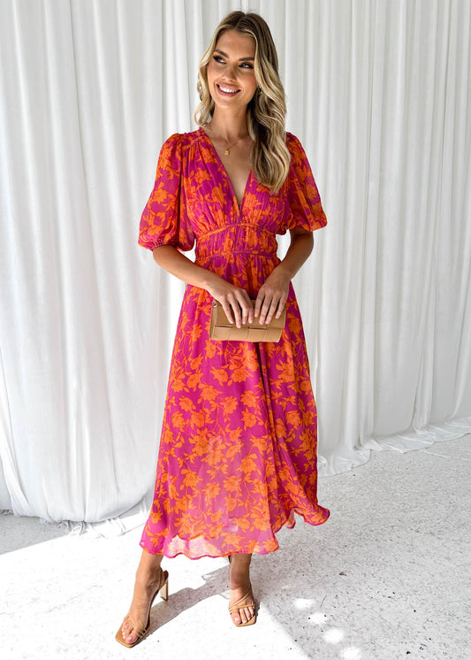 Kathy – Vestido Largo con Escote en V