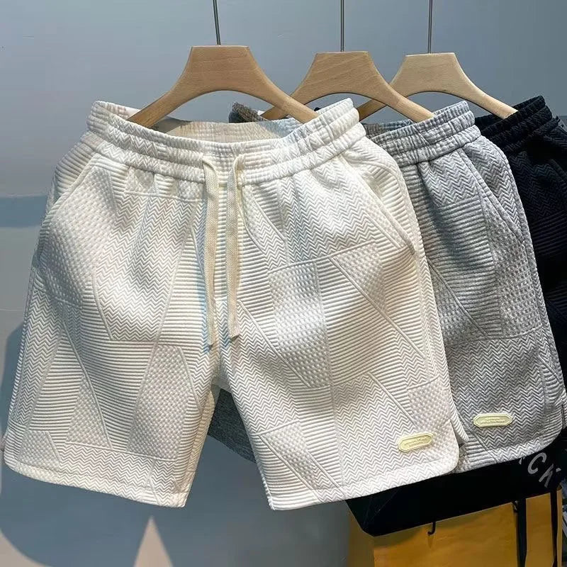 Carl – Pantalones cortos para hombre con diseño espiga