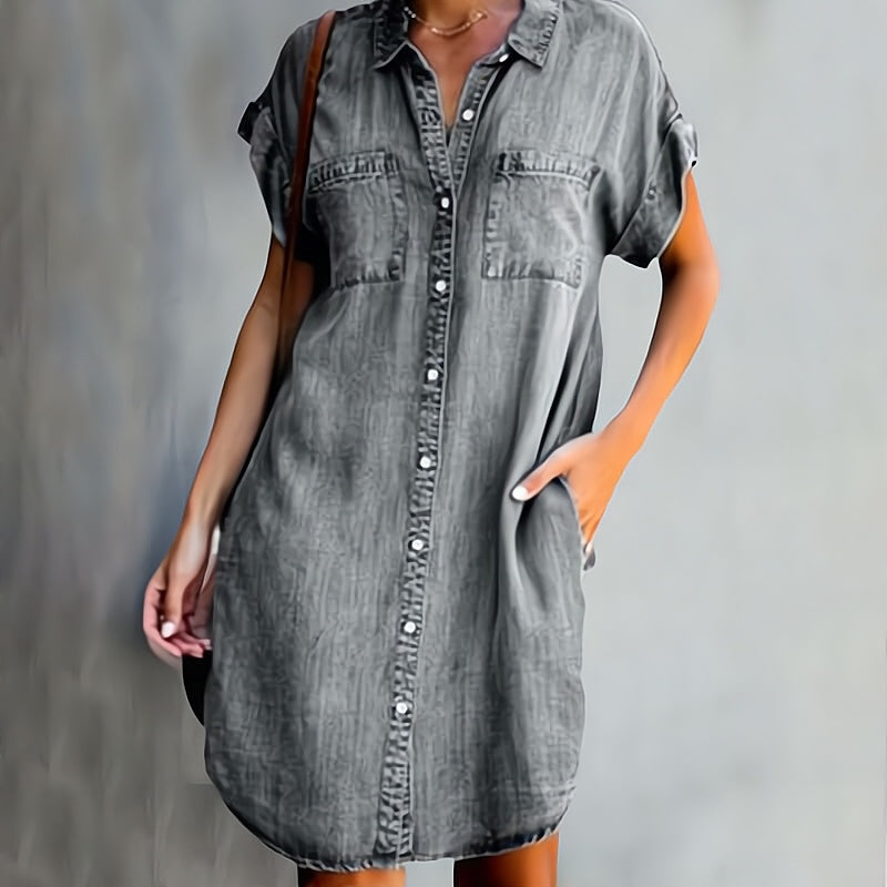 Daphné – Elegante vestido de mezclilla