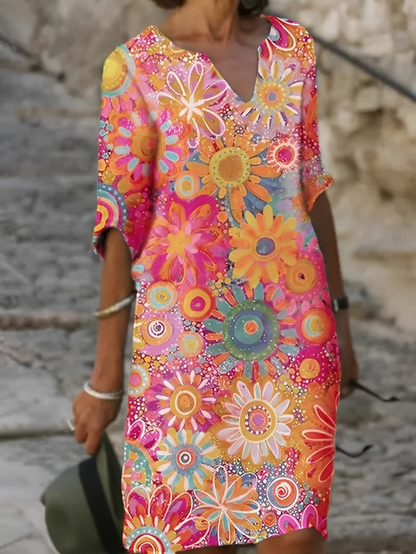 Florine – Vestido de flores para mujeres