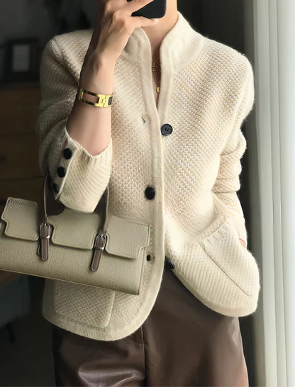 Edda – Chaqueta de Punto de Cashmere