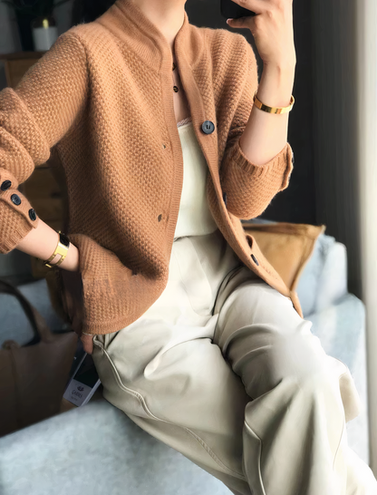 Edda – Chaqueta de Punto de Cashmere