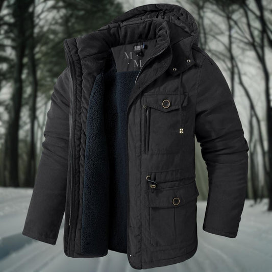 Renzo – Chaqueta de Invierno Acolchada con Capucha