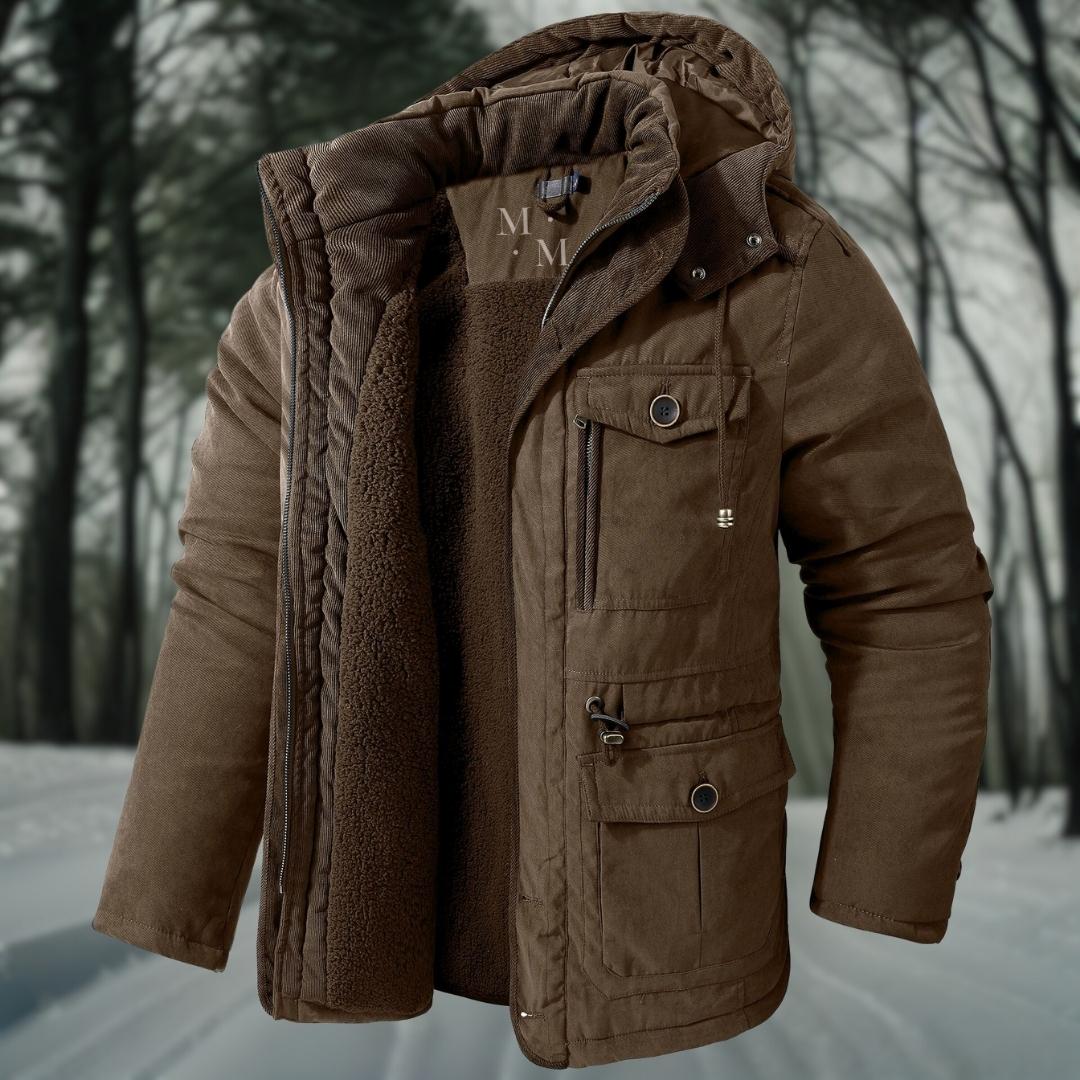 Renzo – Chaqueta de Invierno Acolchada con Capucha
