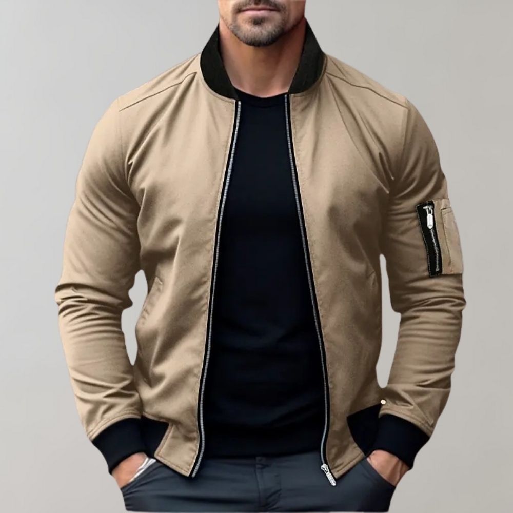 Jasper - Chaqueta Bomber Moderna y Liviana