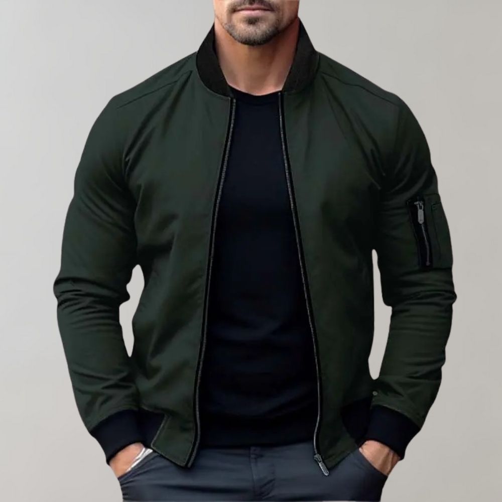 Jasper - Chaqueta Bomber Moderna y Liviana