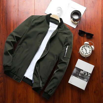 Oscar – Chaqueta Bomber para Hombre Impermeable