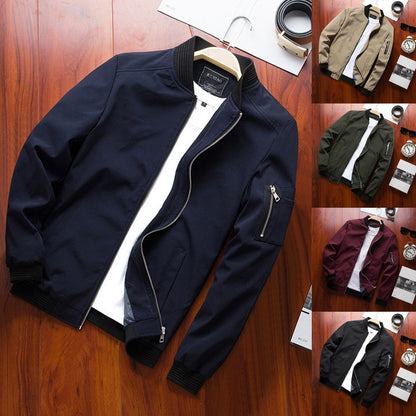 Oscar – Chaqueta Bomber para Hombre Impermeable