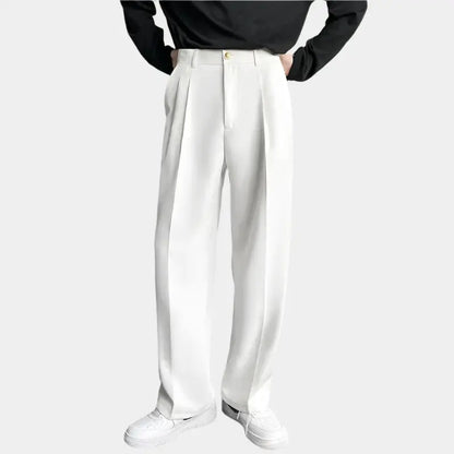 Emil – Pantalones masculinos anchos con pliegues