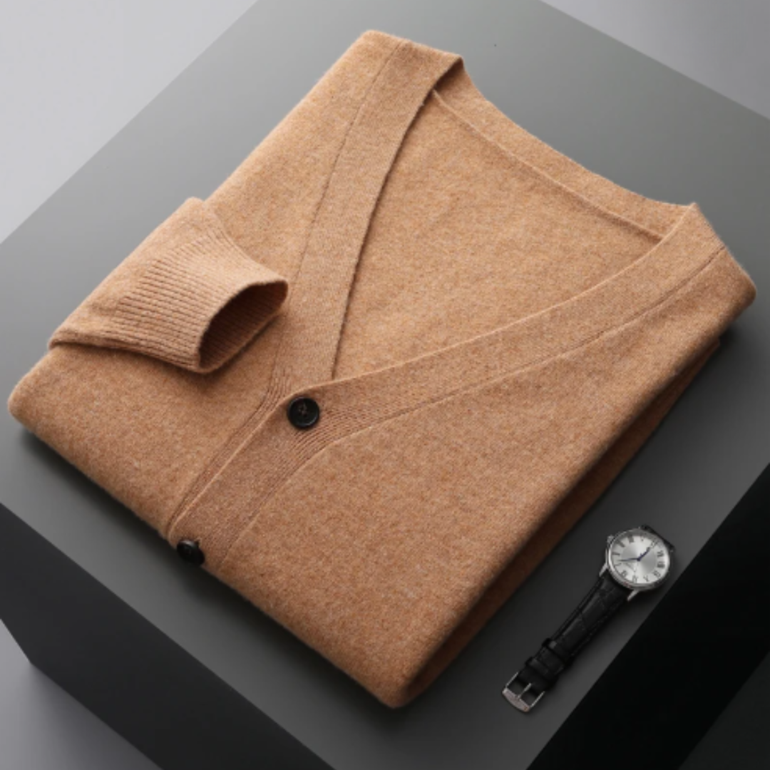 Ron – Cardigan Sofisticación para el Invierno