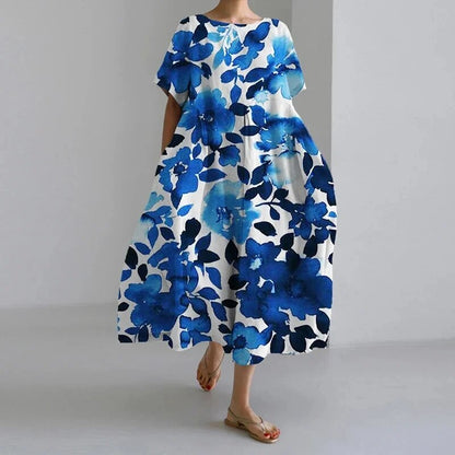 Ronja – Vestido Suelto Impreso