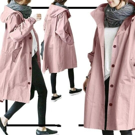 Maren – Trenchcoat Mujer Ligero Impermeable