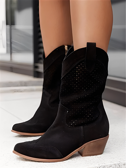 Jessica – Botines de Cuero
