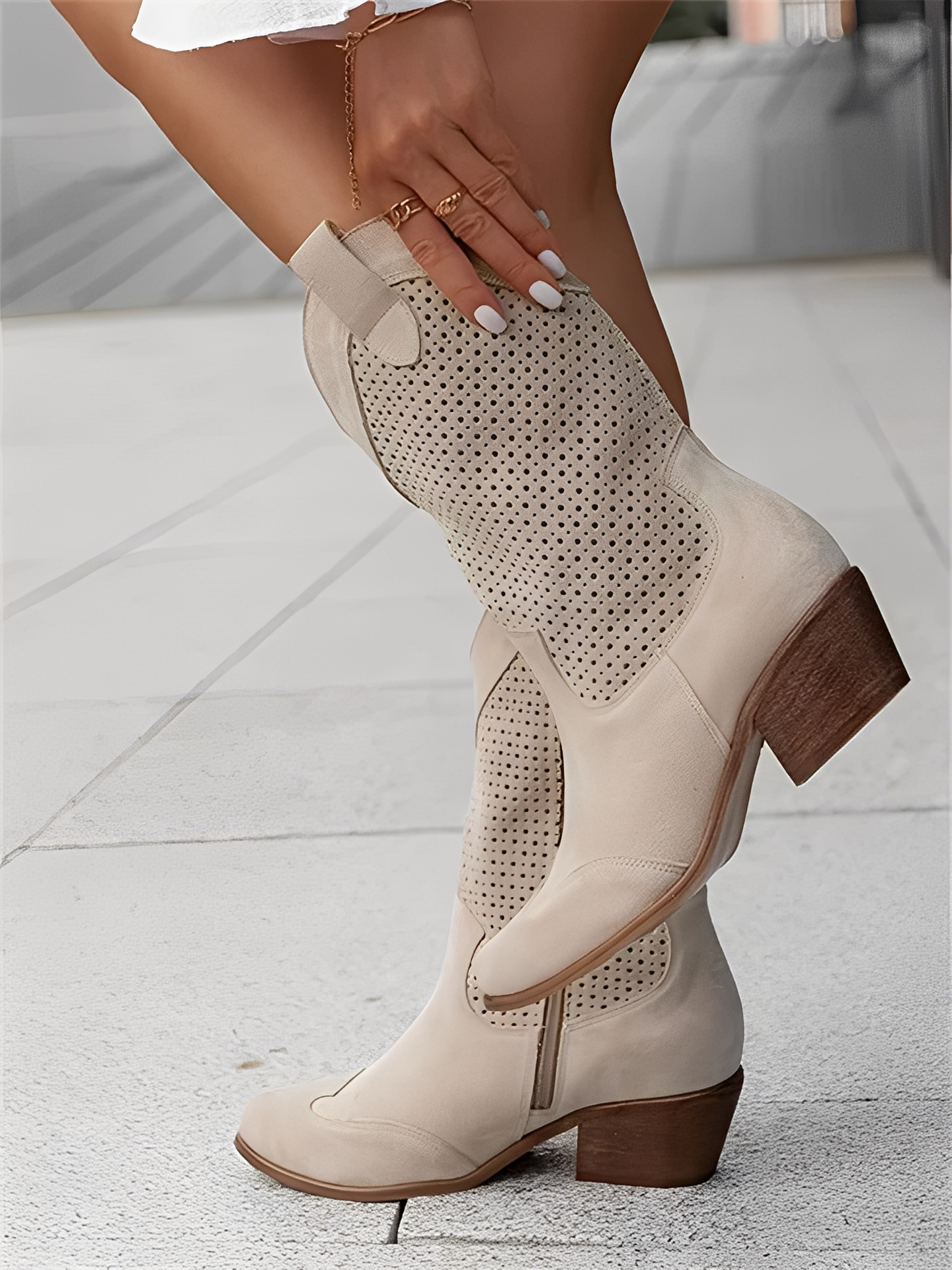 Jessica – Botines de Cuero